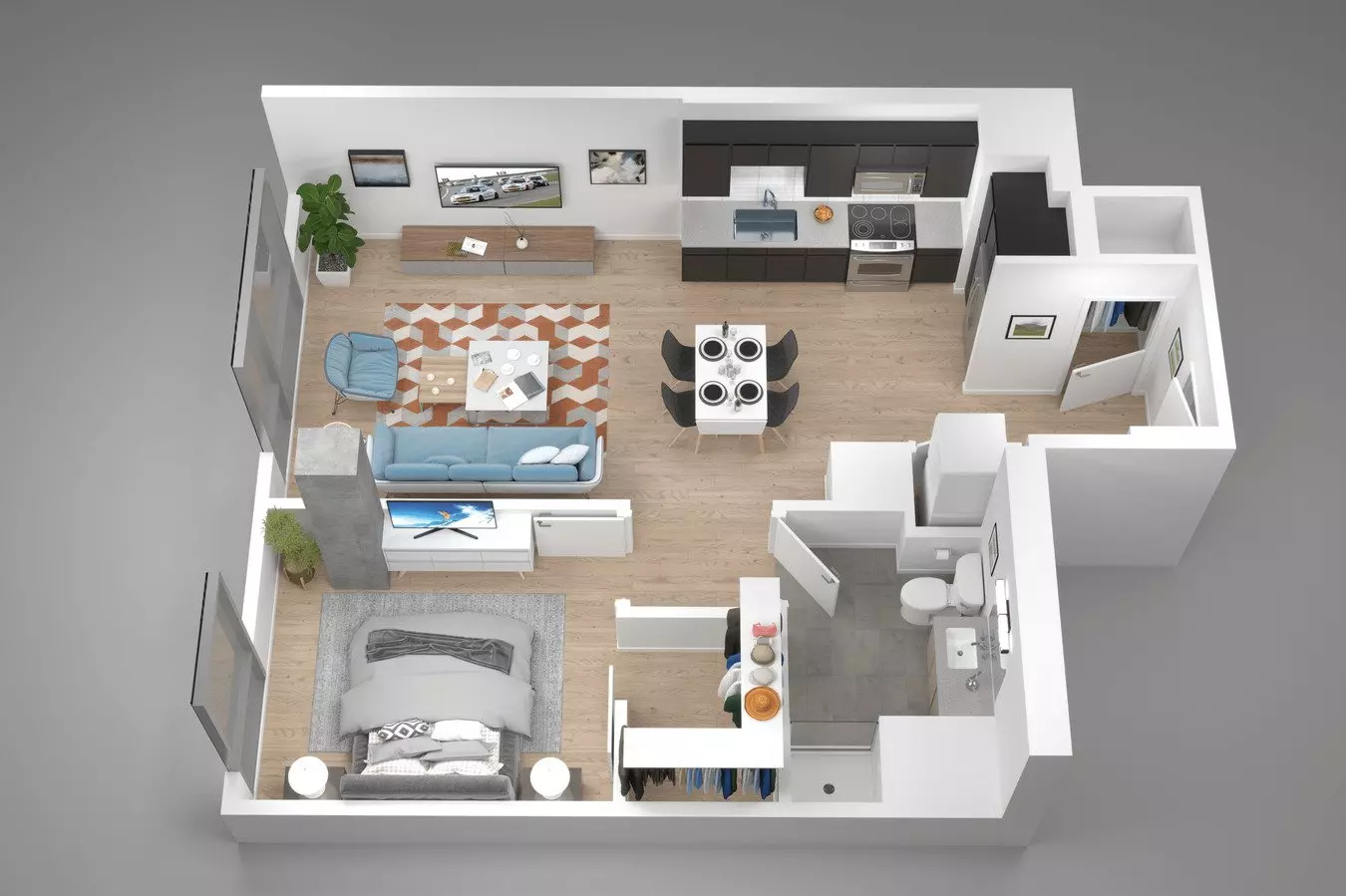 Unit 1304 1004 floor plan