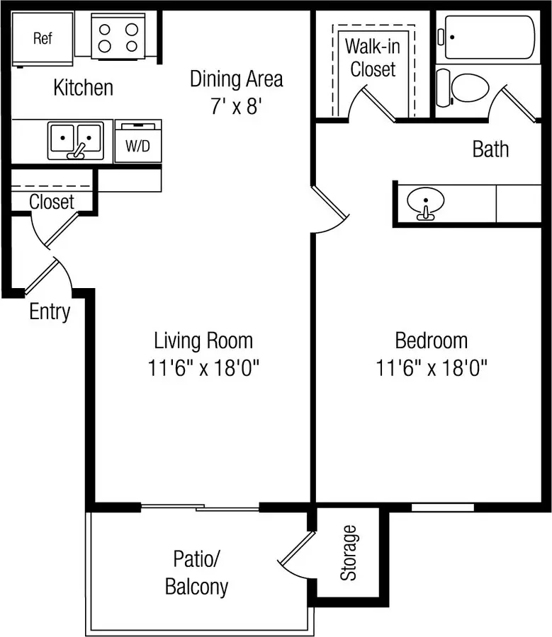 Unit 211 211 floor plan
