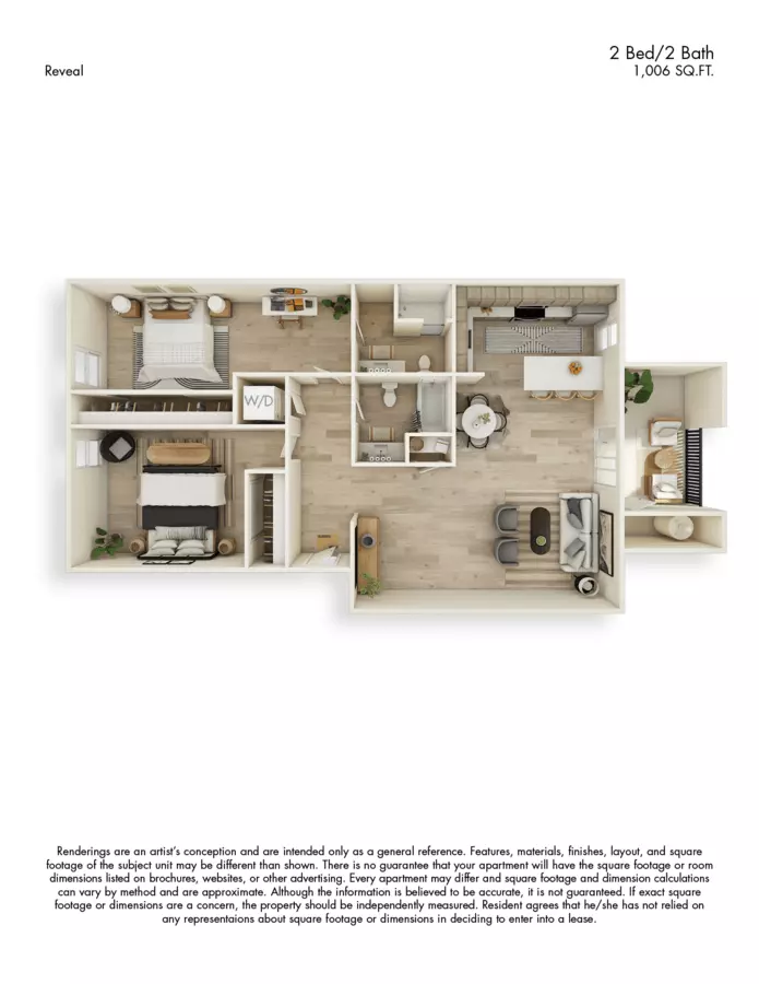 Unit 2146 2146 floor plan