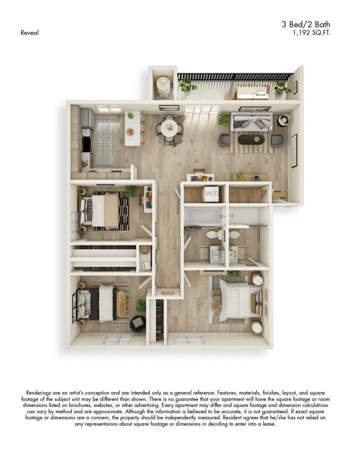 Unit 1141 1141 floor plan