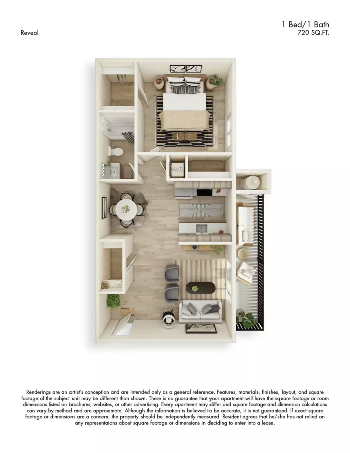 Unit 1031 1130 floor plan