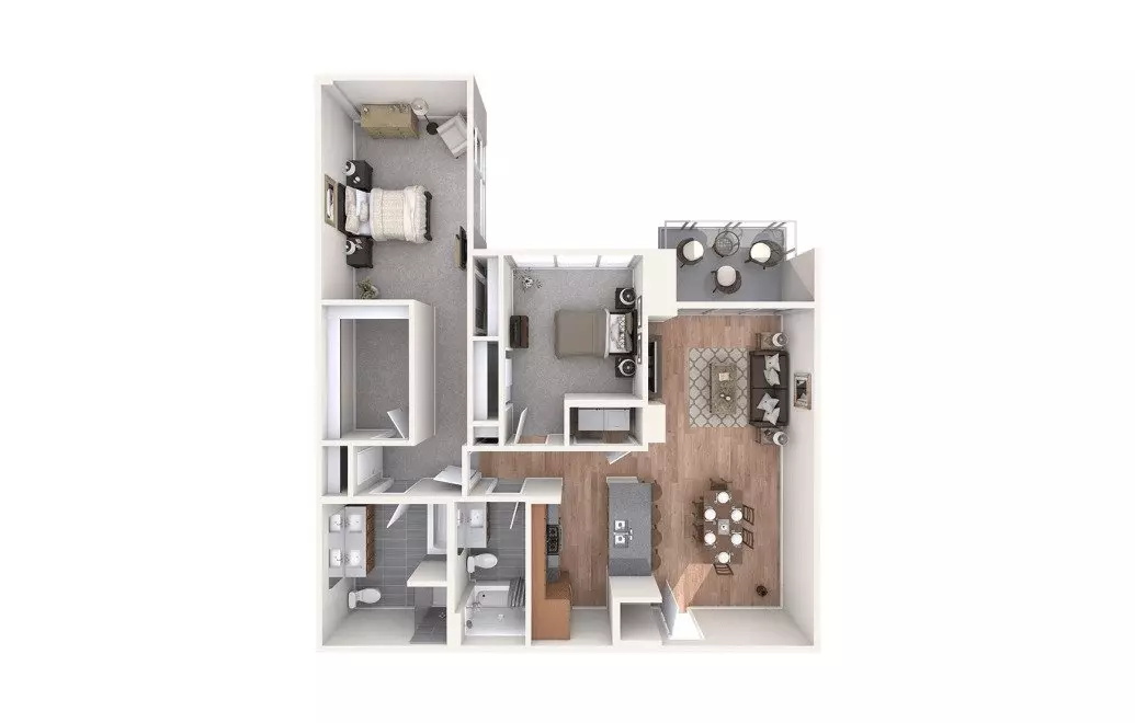Unit 205A 205A floor plan