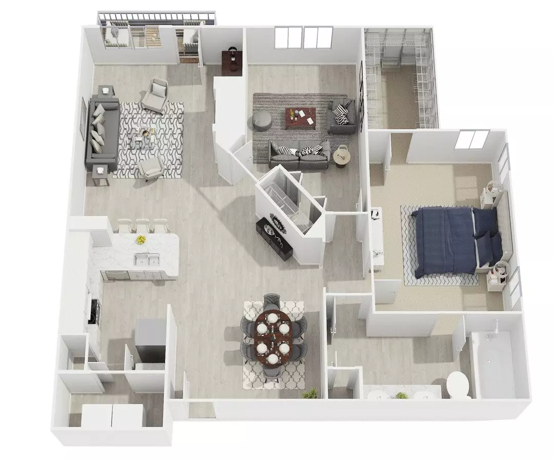 Unit 1016 3029 floor plan