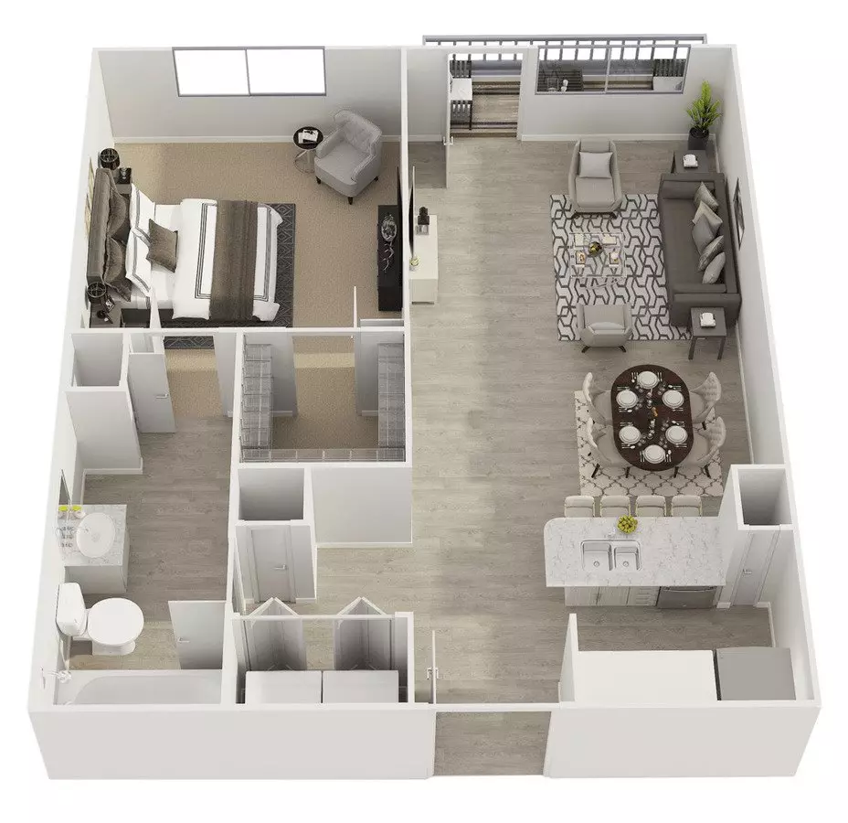 Unit 1070 1070 floor plan