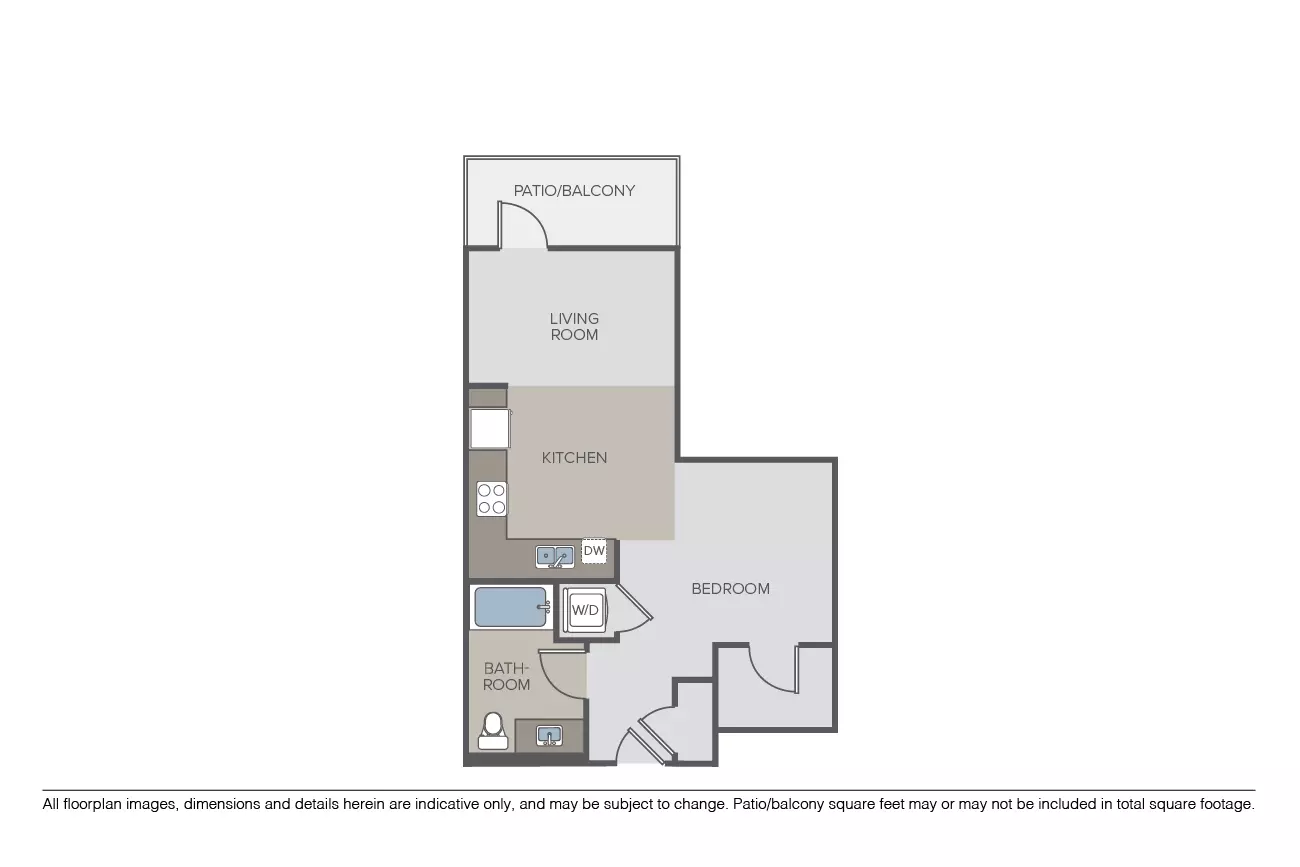 Unit O1-201 H1-312 floor plan
