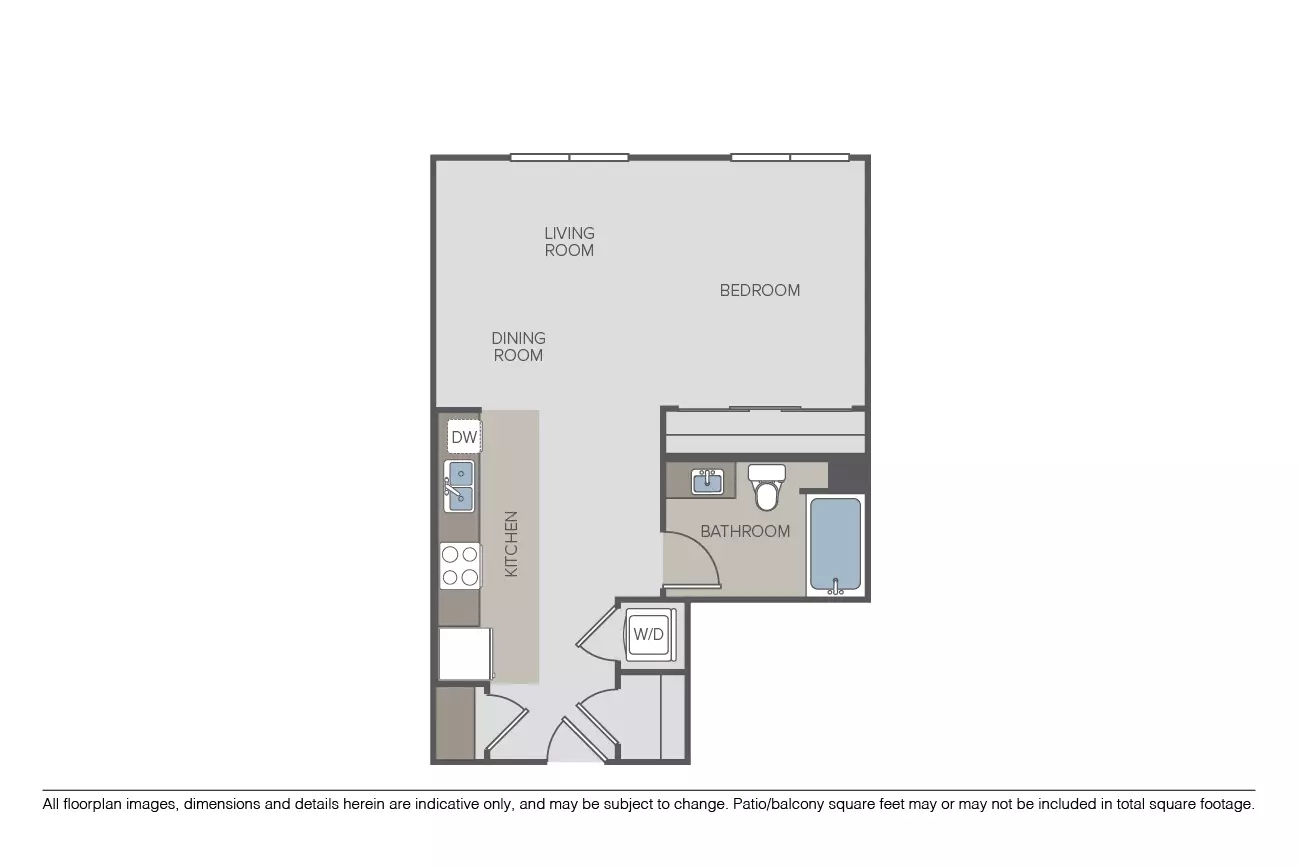 Unit O2-215 O2-506 floor plan