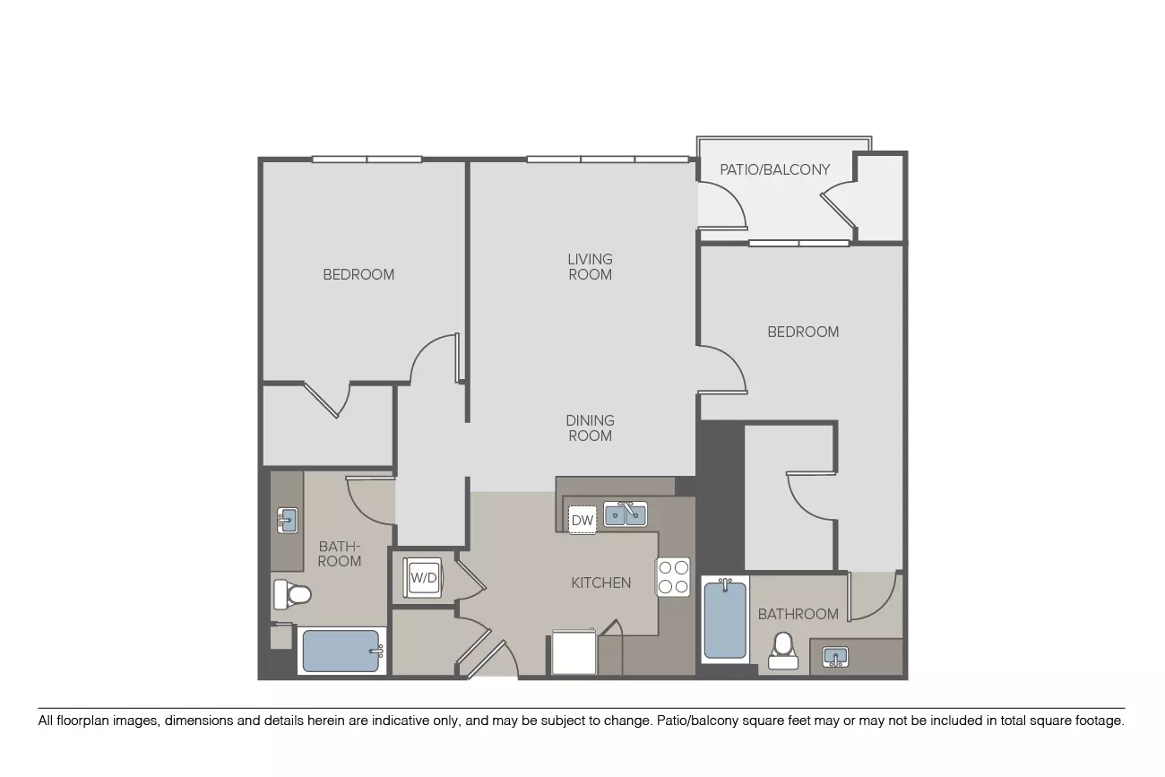Unit O1-414 O1-414 floor plan