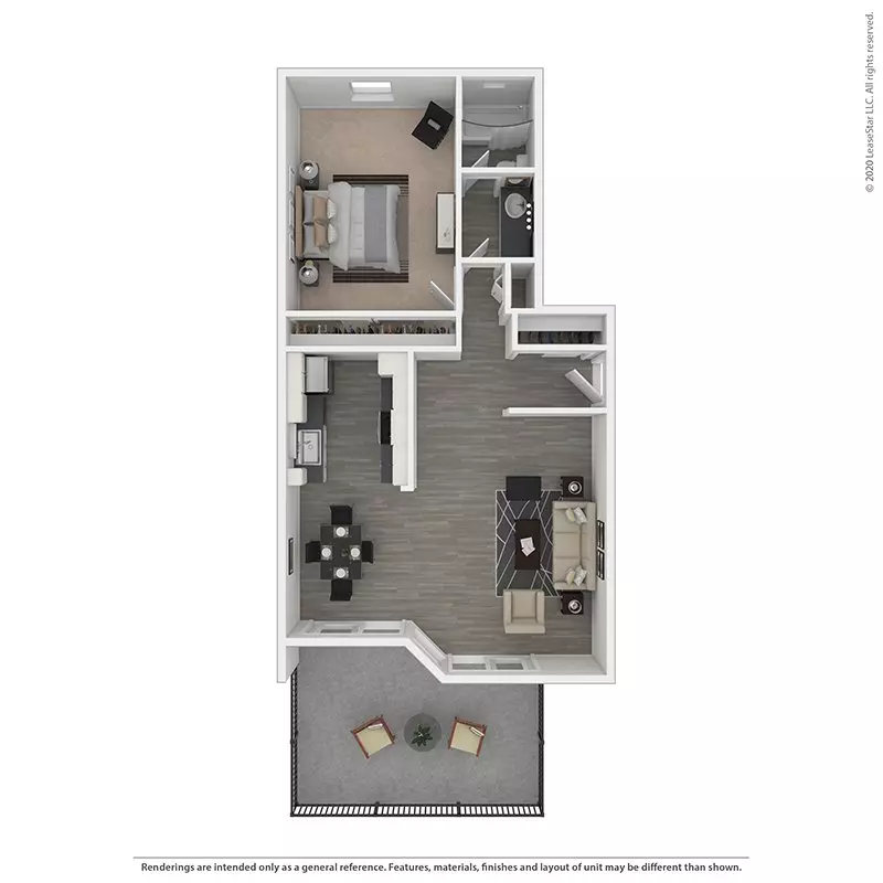 Unit 0145D 0137J floor plan