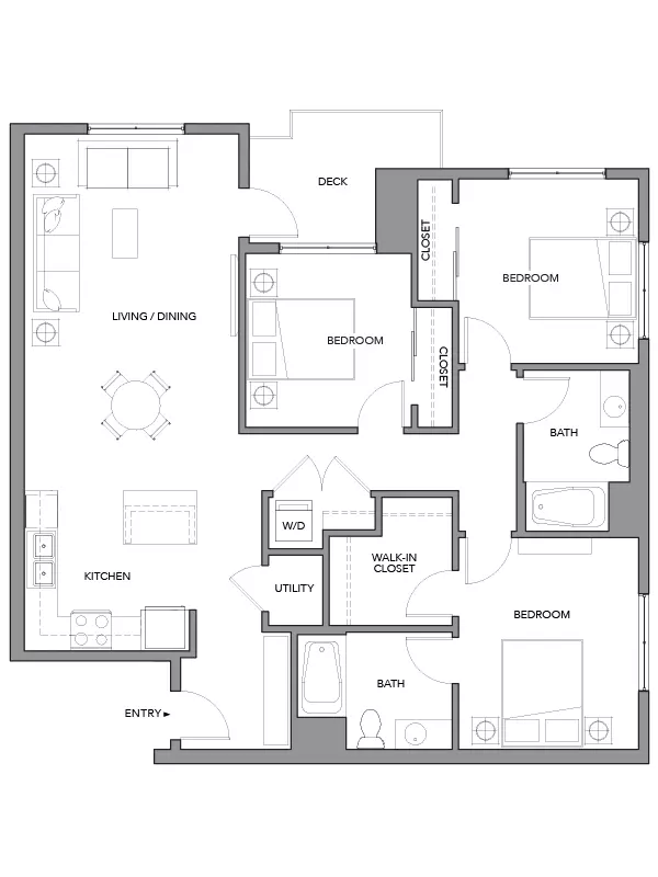Unit 16-1323 16-1323 floor plan