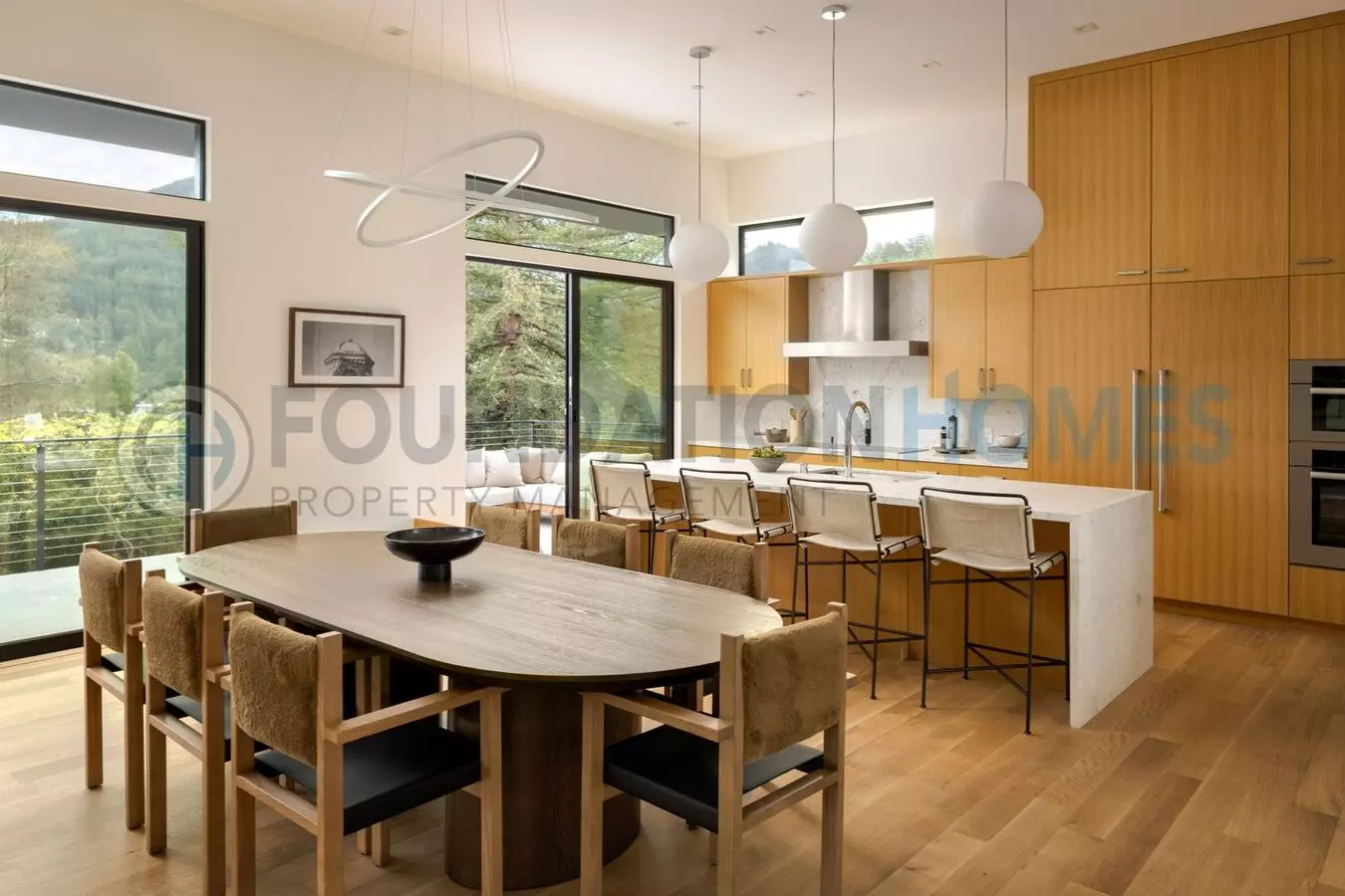 New Construction Gated Kent Woodlands Estate -pool, Guest House & Mt. Tam Views - Foundation