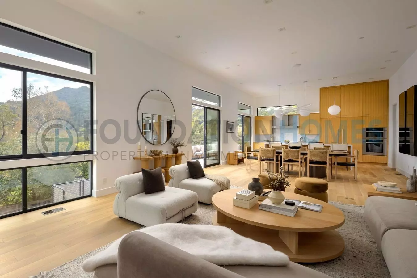 New Construction Gated Kent Woodlands Estate -pool, Guest House &amp; Mt. Tam Views - Foundation photo 4