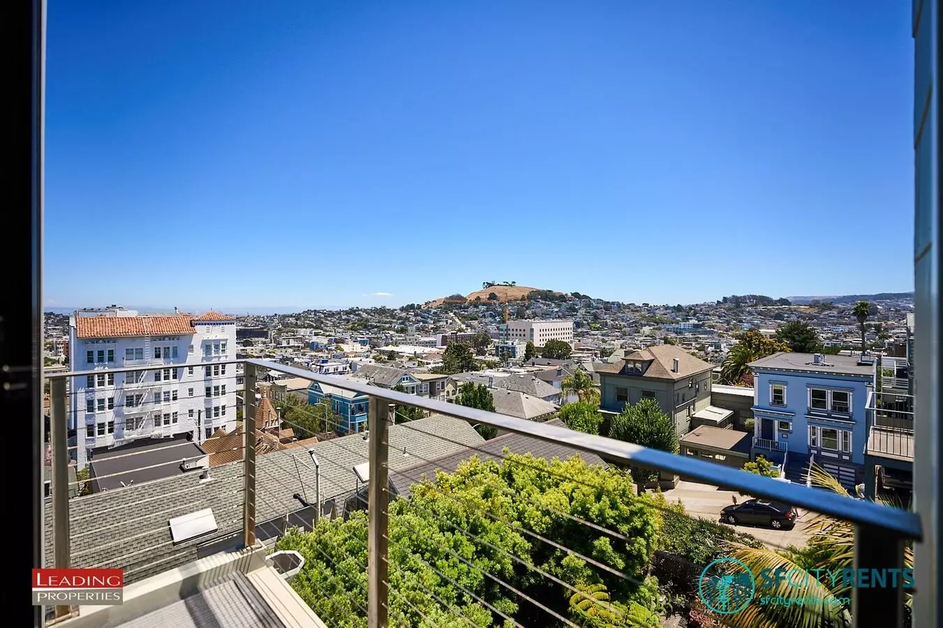 Noe Valley: Top Floor Condo W/ City Views, Garage Parking &amp; W/d In Unit photo 5