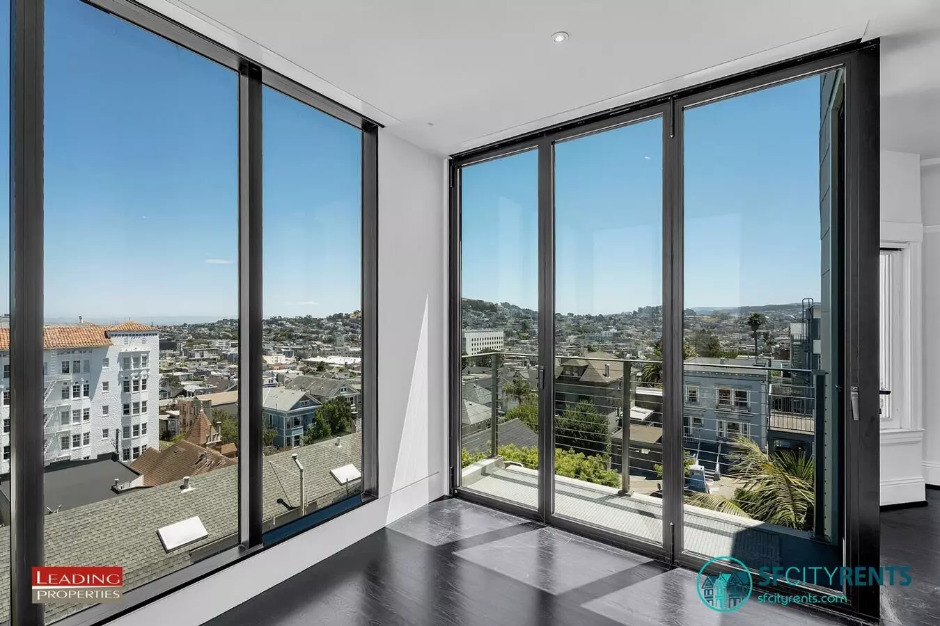 Noe Valley: Top Floor Condo W/ City Views, Garage Parking &amp; W/d In Unit photo 4