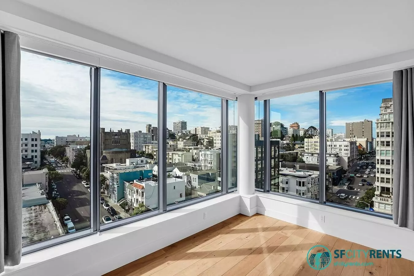 Pacific Heights: 10th Floor Corner Condo W/ Views, W/d In-unit, Parking &amp; Shared Roof Deck @ The Franklin photo 3
