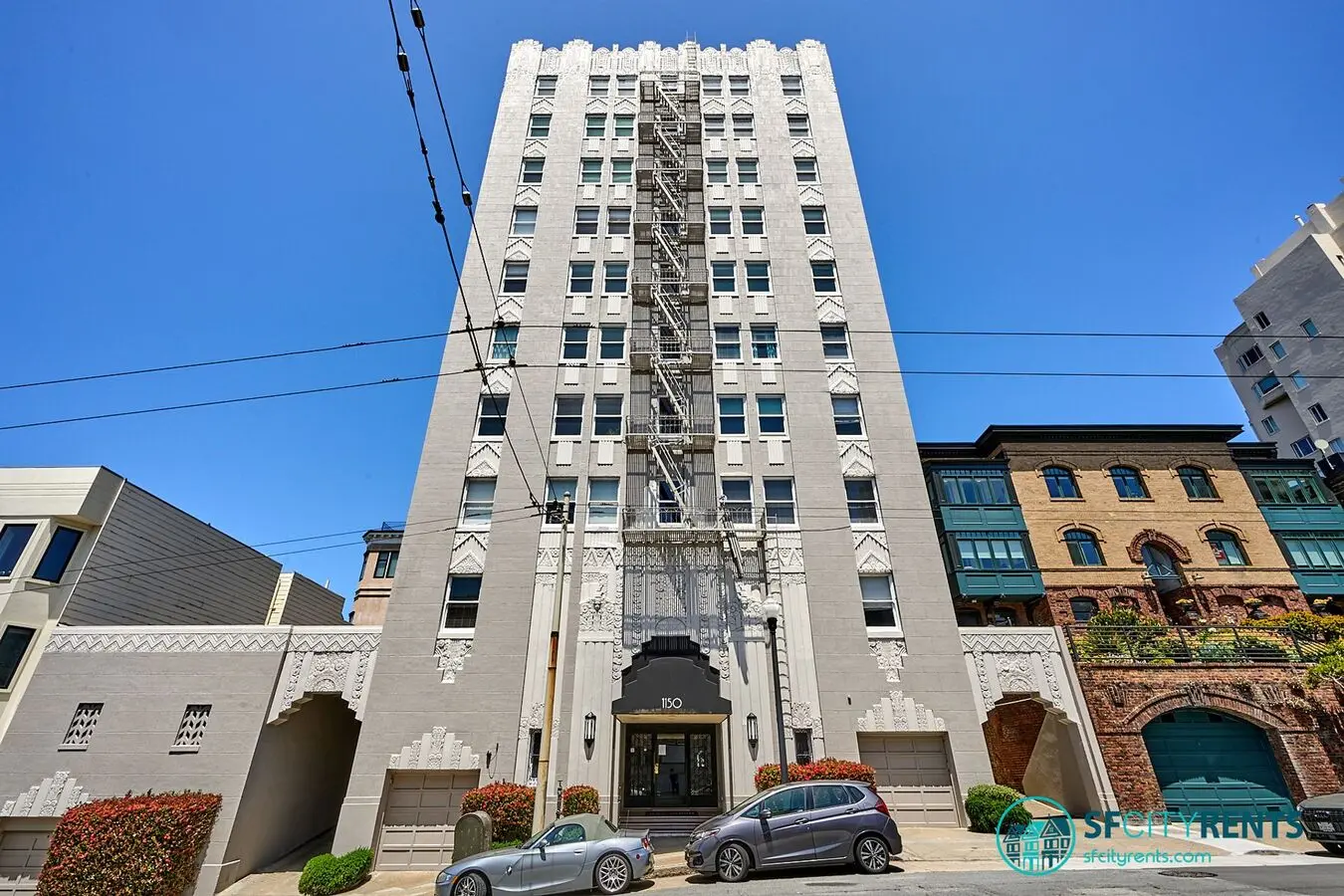 Russian Hill: Renovated 2 Bed Apartment W/ In-unit Washer &amp; Dryer, Optional Garage Parking &amp; Free Utilities