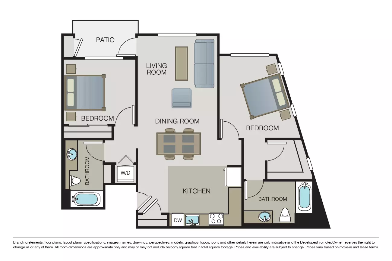 Unit 352 352 floor plan