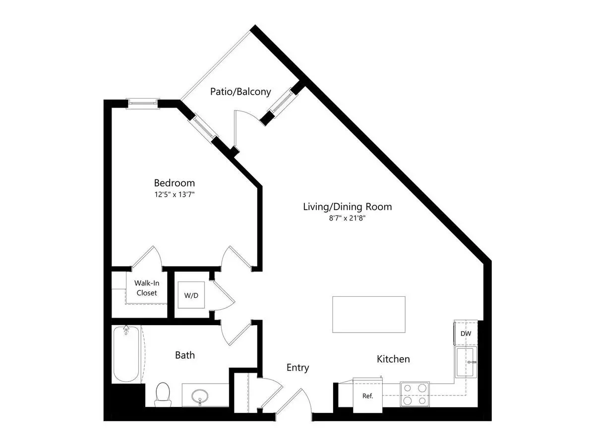 Unit 543 543 floor plan