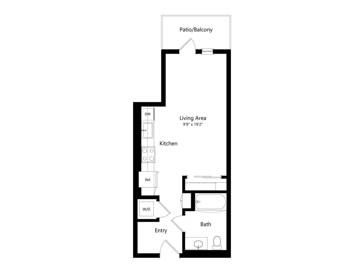 Unit 283 517 floor plan