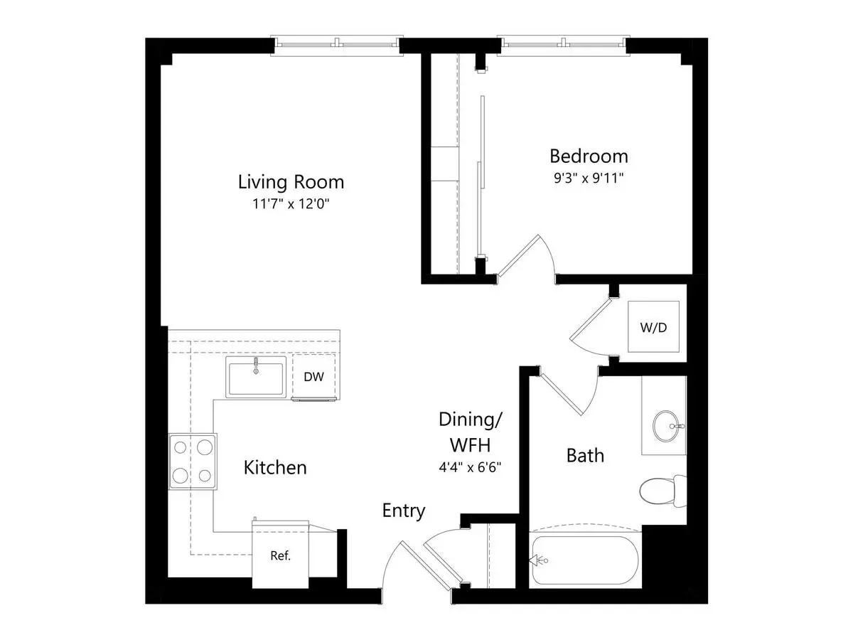 Unit 364 364 floor plan