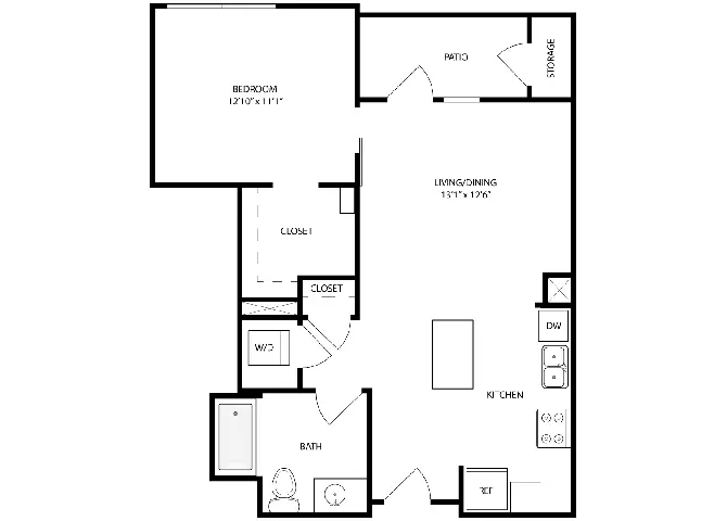 Unit 460 460 floor plan