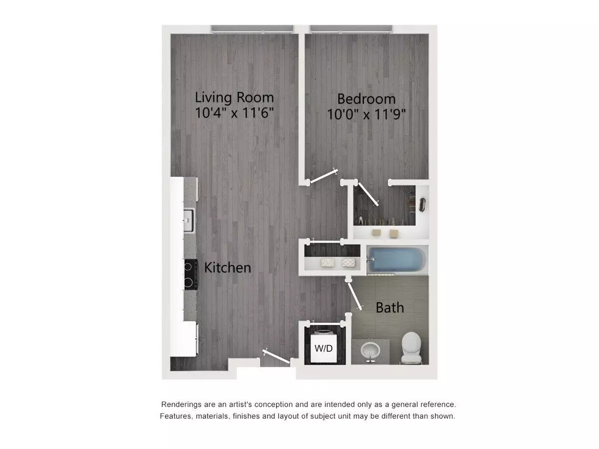 Unit 622 622 floor plan