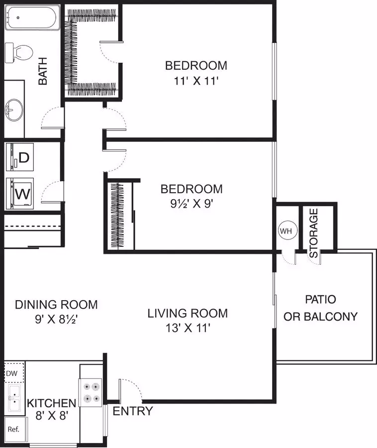 Unit 142 142 floor plan
