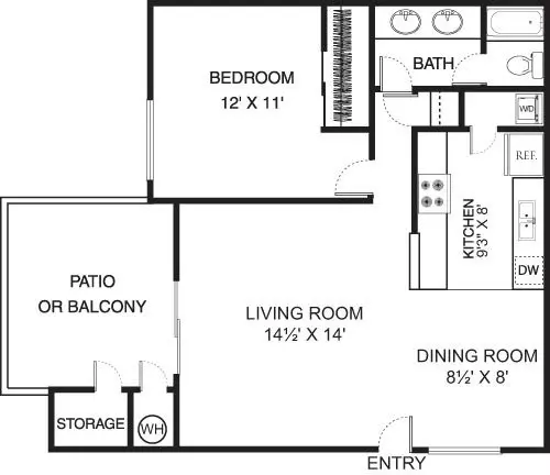Unit 317 317 floor plan
