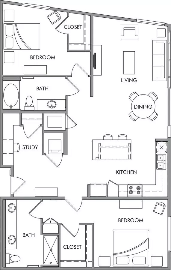 Unit 430 430 floor plan