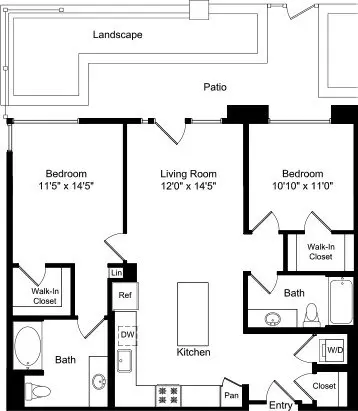 Unit 3242 3242 floor plan