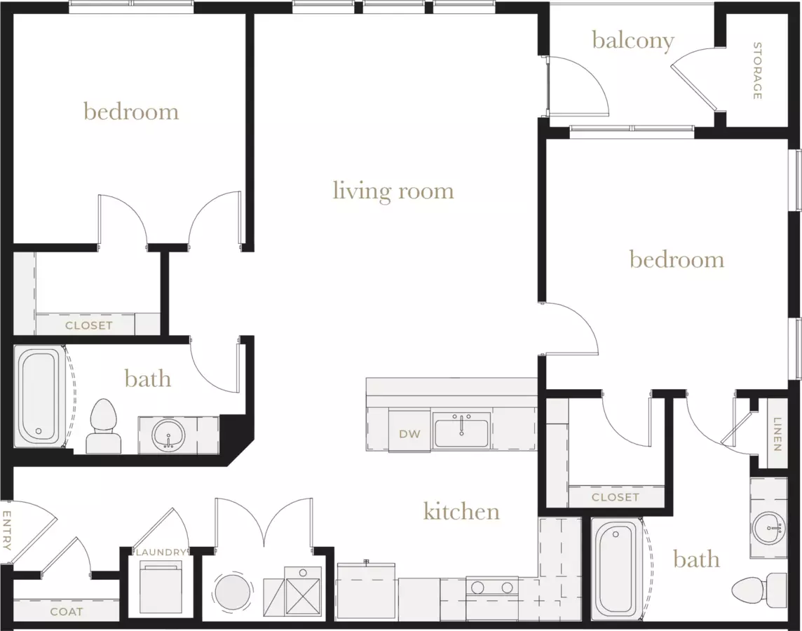 Unit 20079453 201 floor plan