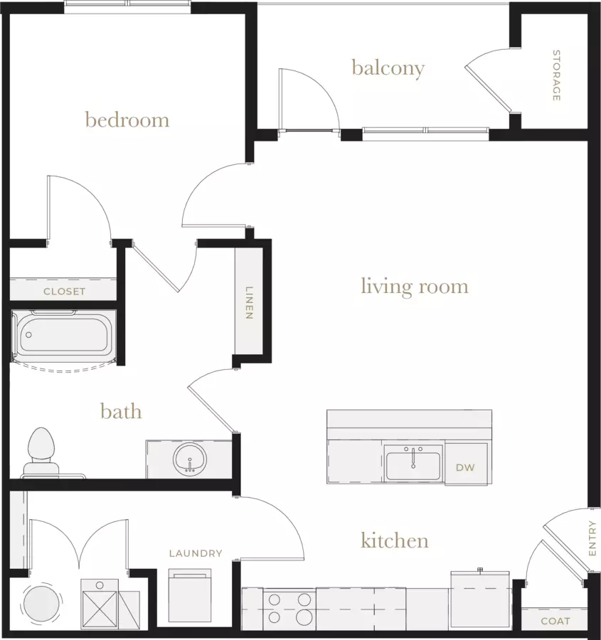 Unit 105 105 floor plan