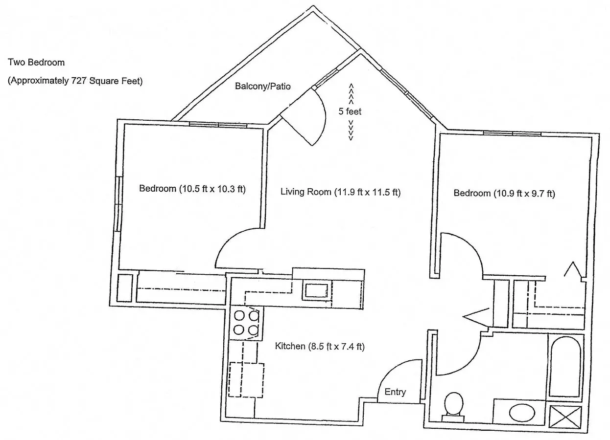 Unit 3315 3315 floor plan