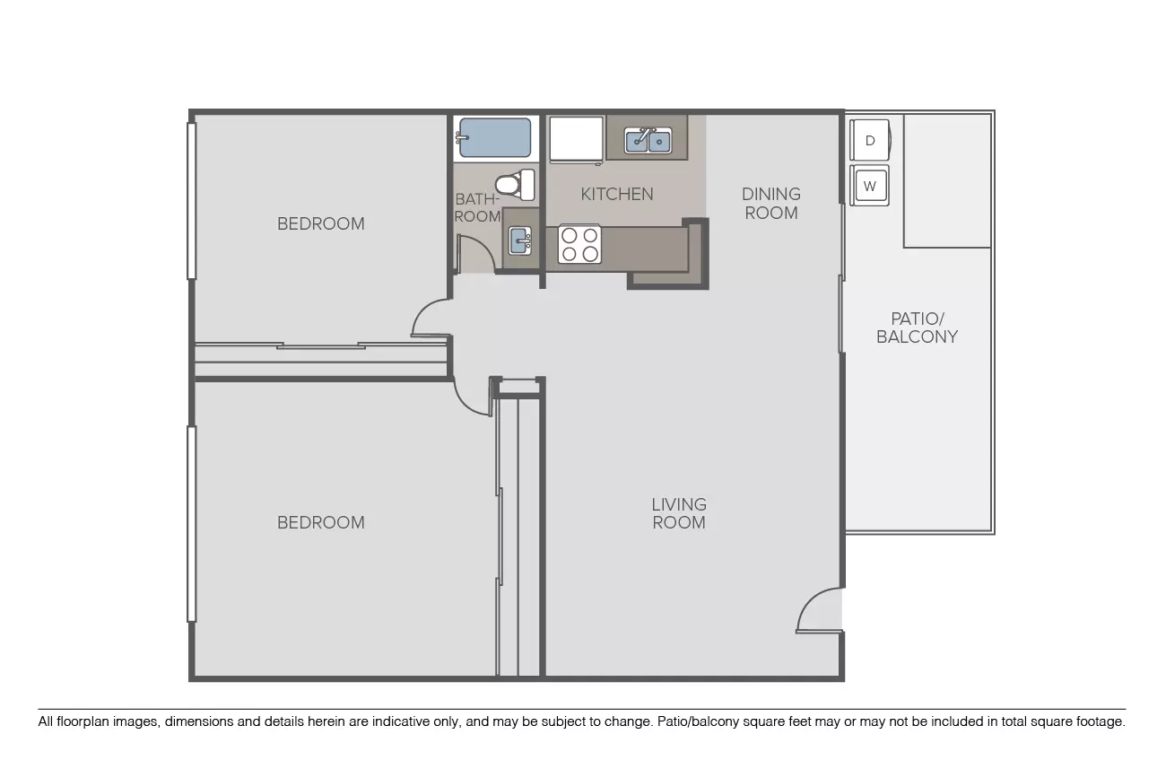 Unit MS124 MS124 floor plan