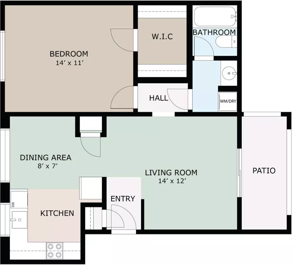 Unit 317 317 floor plan