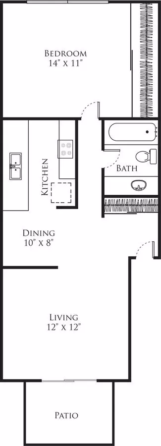 Unit 218 218 floor plan