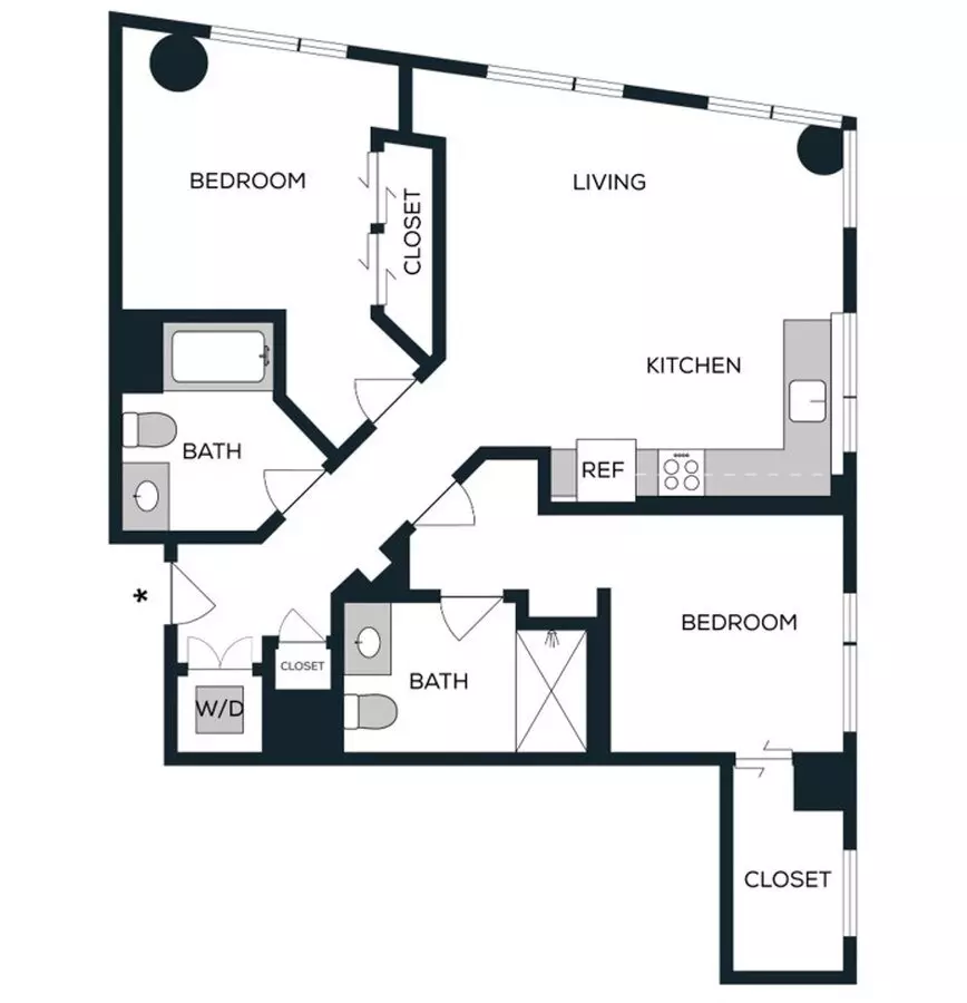 Unit 419 419 floor plan