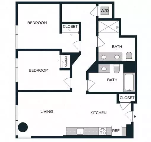 Unit 1148 1148 floor plan