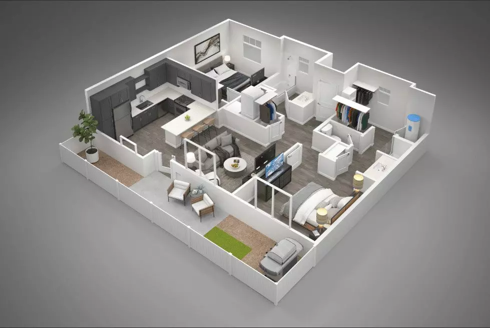 Unit 1130 1143 floor plan