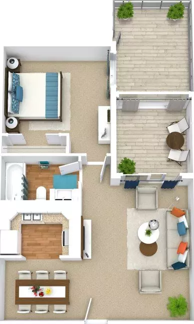 Unit 2030 2030 floor plan