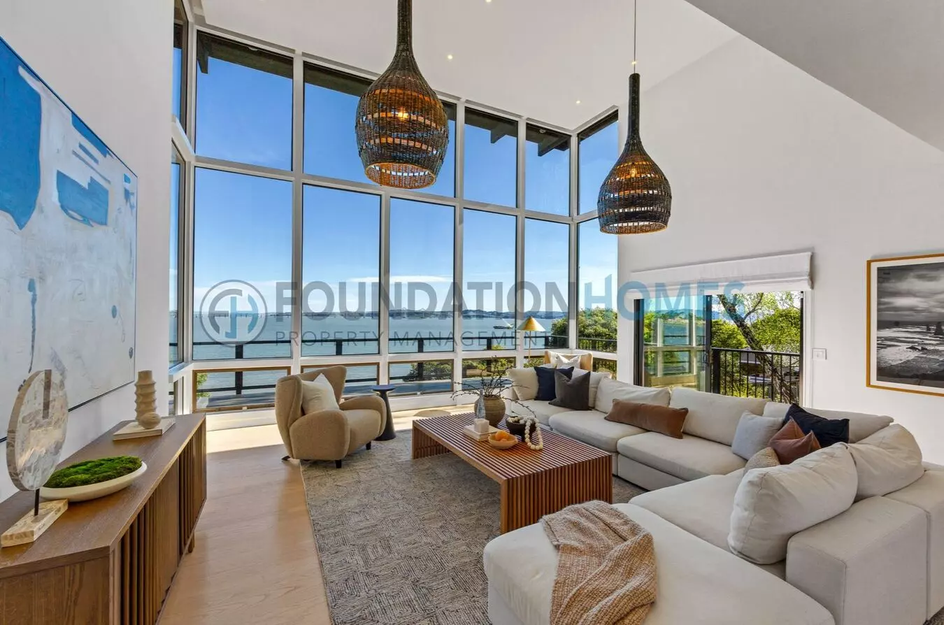 Gated Tiburon Bayfront Estate | Sweeping Bay Views &amp; Pool - Foundation photo 2