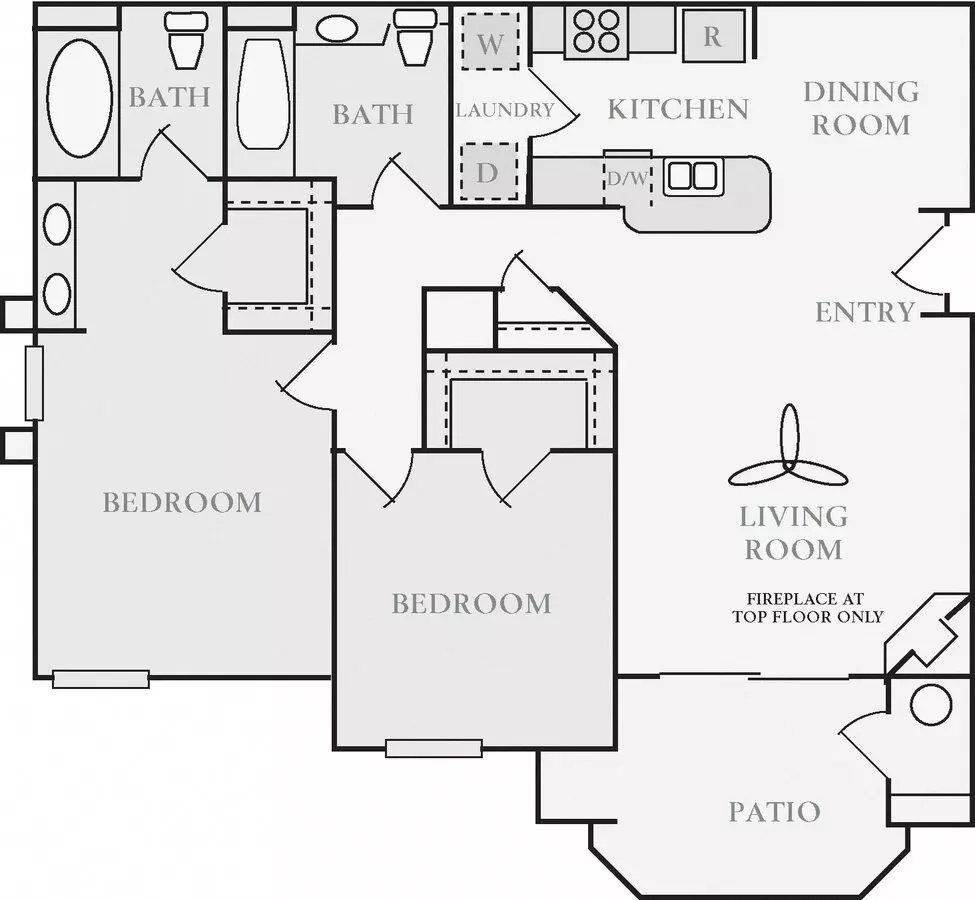 Unit 19983436 282 floor plan