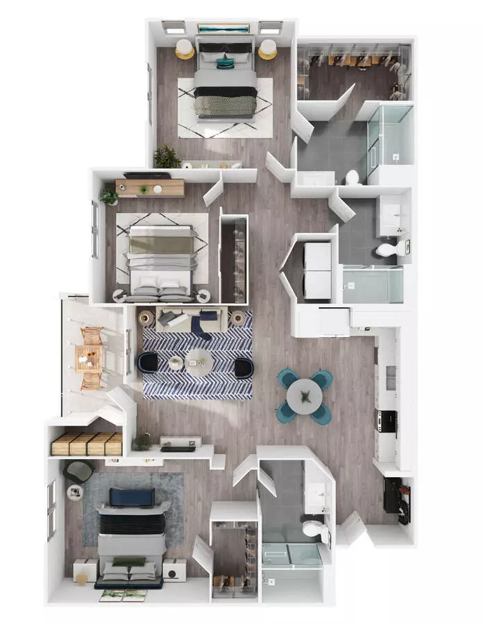 Unit 18305973 3107 floor plan