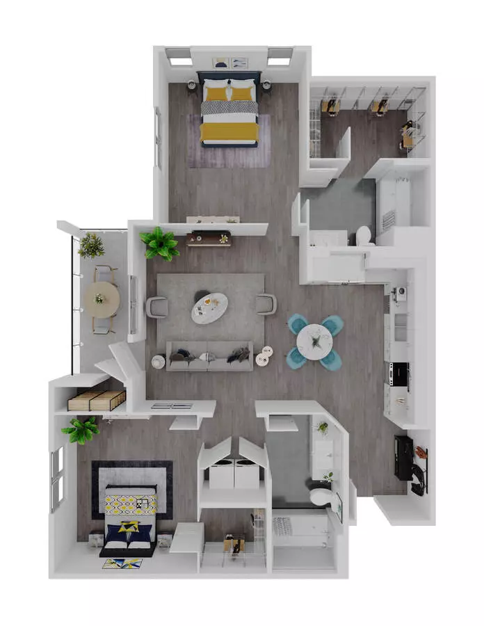 Unit 18226606 5303 floor plan