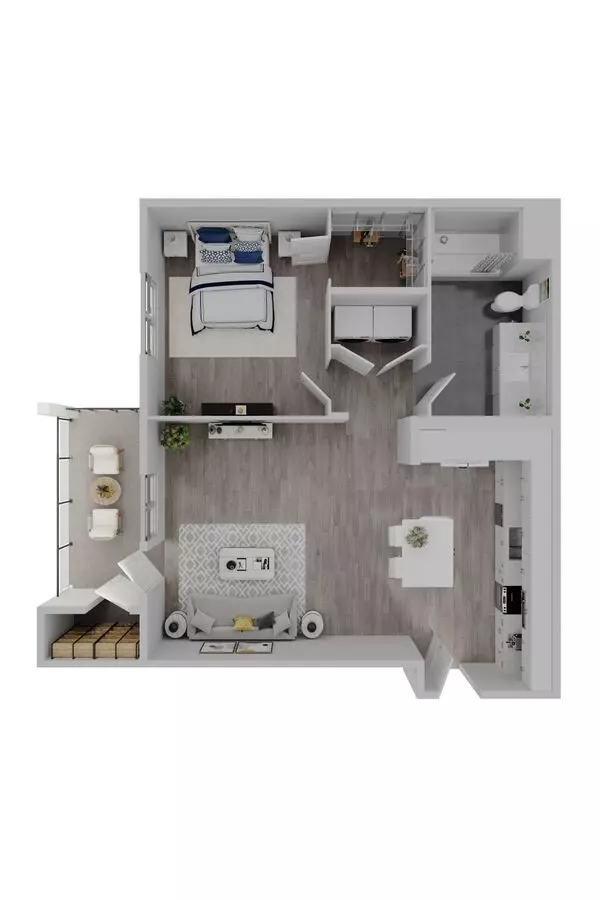 Unit 18228908 1306 floor plan