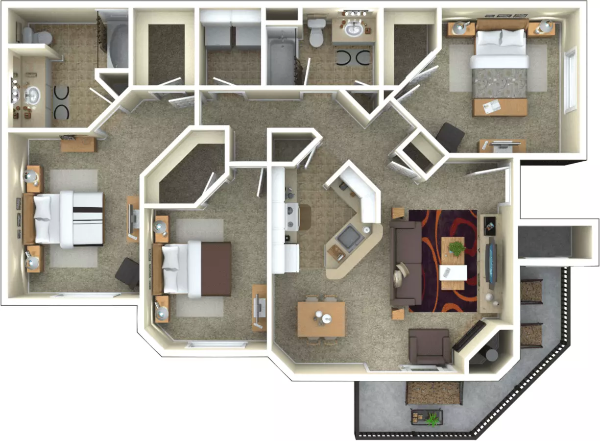 Unit WAITRO12 WAITRO12 floor plan