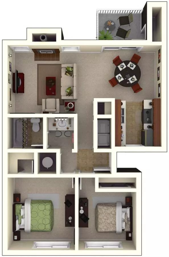 Unit 18545123 152 floor plan