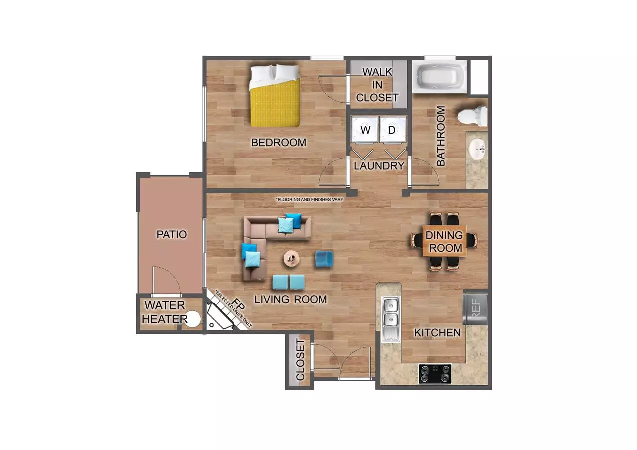 Unit 3301 6208 floor plan