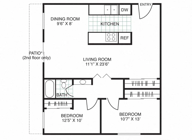 Residence 5 floor plan