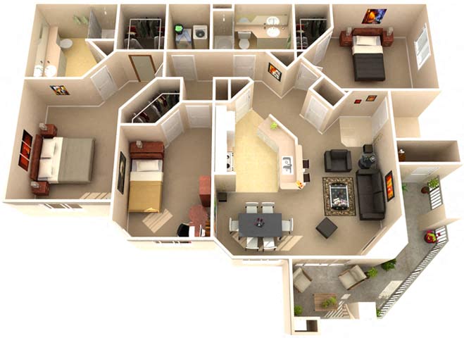 Hickory 117 117 floor plan