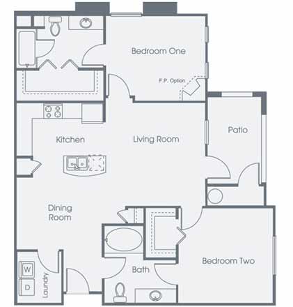 The Palomino (B2) 3066 3066 floor plan
